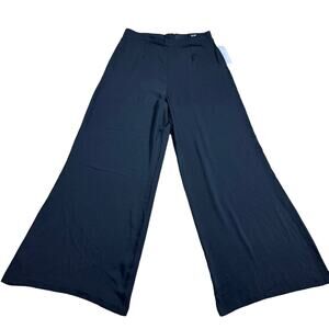 Jennifer Lopez Dark Glamour Wide Leg Pant Size 14 NWT